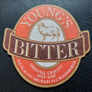 Youngs Beer Mat Uk Cat No 28. 1988. John Youngs And Co. London. - Picture 1 of 2