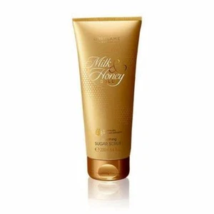 Oriflame Milk And Honey Gold Smoothing Sugar Scrub - 200 ml -natural glow -AU - Picture 1 of 3