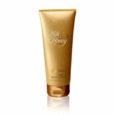 Oriflame Milk And Honey Gold Smoothing Sugar Scrub - 200 ml -natural glow -AU - Image 1 of 3