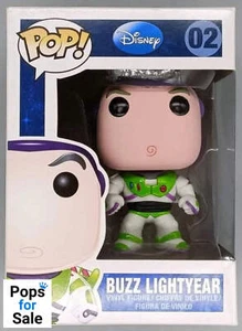 02 Buzz Lightyear - Disney Toy Story (Blue Logo) - Box Damaged Funko POP - Picture 1 of 4