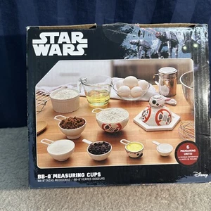 Star Wars Bb-8 Measuring Cups Tablespoon Stack Set Kitchen Baking Cooking F3 - Picture 1 of 7