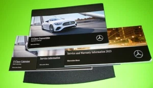 2023 MERCEDES E CLASS CONVERTIBLE E450 E53 AMG Owners Manual SET GUIDE 23 +CASE - Picture 1 of 1