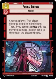 Lancio della Forza #167/252 Star Wars Unlimited Spark of Rebellion - Foto 1 di 1