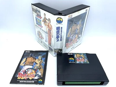 Neo Geo AES Art of Fighting 2 / Ryuko no Ken 2 ROM Cartridge SNK Tested from JP - Image 1 of 4