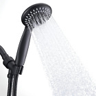 Shower Head With Handheld, Briout 5-Settings Showerhead High Pressure Powerful