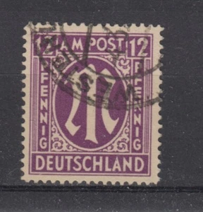 V. AM Post 15 B G Y Checked Hettler O - Picture 1 of 2