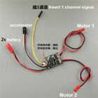 New 1.8AX2 Dual Two-way Brushed ESC Speed Controller for 35:1 Trolley Small Tank