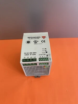 Carlo Gavazzi SPD142403 AC/DC Converter 3Ph 400-500VAC 47-63Hz 0.85A - Image 1 of 4
