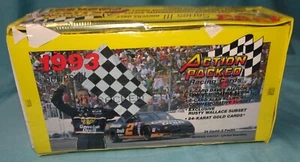 Neu 1993 Serie III Nascar Fahrer Action verpackt Rennkarten Händler Hobby Box - Bild 1 von 10