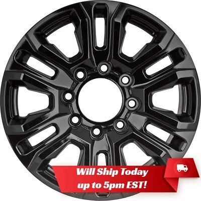 Llanta negra 20" nueva para GMC Sierra 2500 3500 SRW 2021-2023 - 14026 Foto 1 de 4