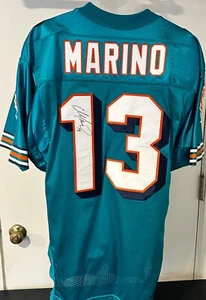 Dan Marino Autographed Authentic Wilson Home Jersey Sz 46 - Picture 1 of 8