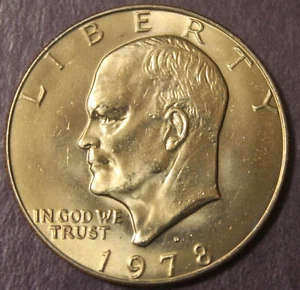 1978 D Eisenhower "Ike" Dollar .....One Coin. .Lot Y1947 - Picture 1 of 2