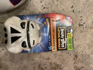 (NUOVO) HASBRO: ANGRY BIRDS STAR WARS VOLANTINI SCHIUMA (STORM TROOPER PIG) in scatola! - Foto 1 di 3