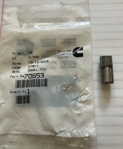 Cummins Dowel Pin Part # 70653 fits CUMMINS New With Slight Tarnish - Picture 1 of 8