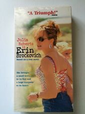Erin Brockovich [VHS] Julia Roberts, Albert Finney  Aaron Eckhart VHS Tape