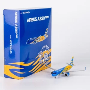 NG Modelo 1:400 Etihad Airways Airbus A320neo Diecast Aircraft Jet Modelo A6-EJB - Imagen 1 de 10