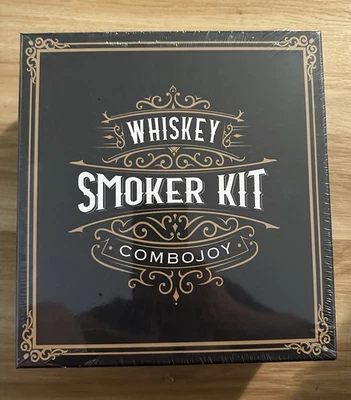 Набор для коптильни виски с факелом - 6 вкусов деревянные сколы, 2 стакана, 2 льда мяч новый - Изображение 1 из 4