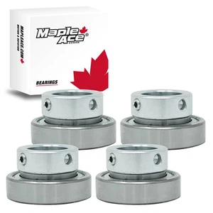 CSA205-16 Insert Bearing 1" Bore, Cylindrical OD, Eccentric Lock Collar (Qty 4) - Picture 1 of 6