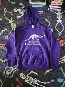 Kids Large Sweatshirt Brontosaurus Science Museum of MN - Dustin Stranger Things - Picture 1 of 4