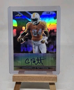 Cordarrelle Patterson Auto /99 2013 Leaf Metal Draft #BA-CP2 Prismatic - Picture 1 of 2