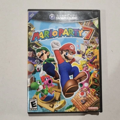 Mario Party 7 Nintendo GameCube, 2005 with Original Case & Inserts Tested - Image 1 of 4