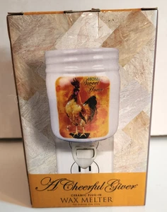 Gallo in ceramica plug-in fusione cera "Un donatore allegro" presa da parete fragranza - Foto 1 di 5