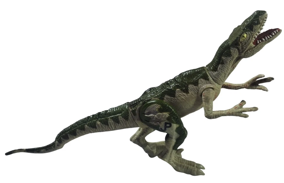 Boneco Jurassic Park Velociraptor Cyclops Raptor Dinosaur 1997 10" Hasbro - Imagem 1 de 4
