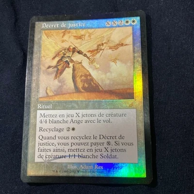 Justice Scourge French Foil Card Used - Image 1 of 4