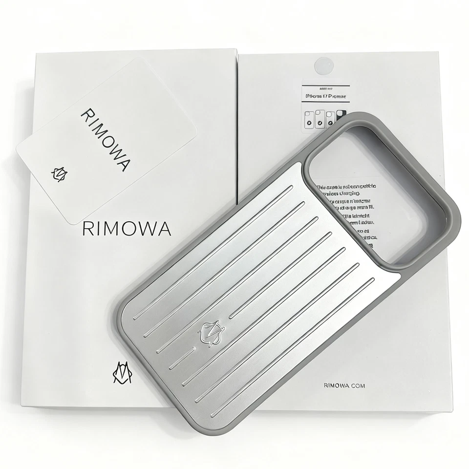 Rimowa Iphone Case Aluminum For Iphone 17 Pro Max Silver - Image 1 of 1