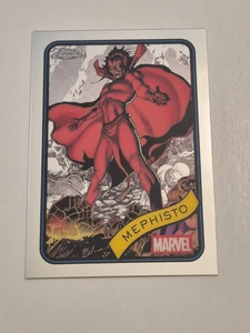 2025 Topps Chrome Marvel - #102 MEPHISTO - Marvel Comics - Foto 1 di 2