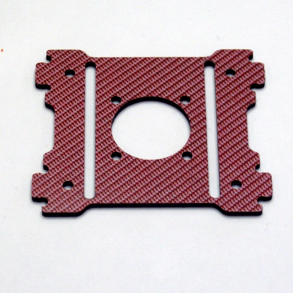 XTREME HELI ALIGN T-REX 700 RED CARBON FIBER ESC MOUNT 3D FLYBAR FLYBARLESS - Image 1 of 1