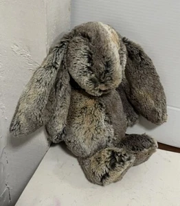 Jellycat Bunny Rabbit Hare Stuffed Animal Toy Plus Gray Floppy Ears - Picture 1 of 8