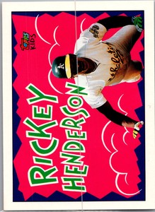 1992 Topps Kids #118 Rickey Henderson Very good