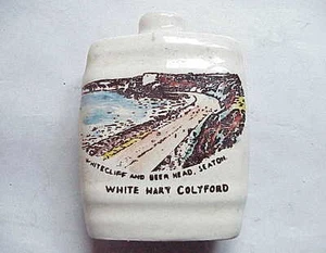 Vintage Miniature  Wine Bottle Whitecliff Beer Head Seaton Coltford England - Bild 1 von 1