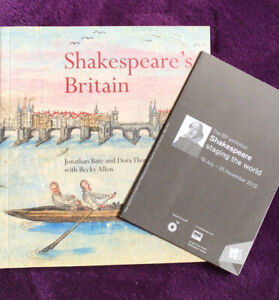 Shakespeare's Britain by Dora Thornton-Unread/Like New- W/Exhibition Pamphlet