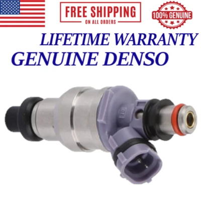 Новый оригинальный производитель одиночный DENSO 23250-50010 топливная форсунка для 1990-1992 Lexus LS400 4.0L V8 - Изображение 1 из 2