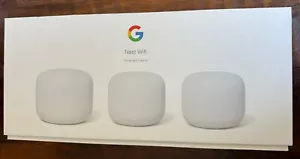 Router de malla inalámbrica Google Nest Wi-Fi AC2200 + dos puntos + caja blanca (GA00823) - Imagen 1 de 10
