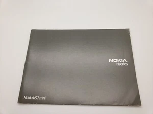 Nowy angielski Nokia N97 mini telefon komórkowy instrukcja obsługi UK3POST - Zdjęcie 1 z 5