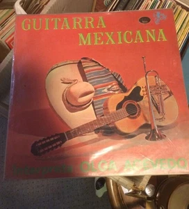 Olga Acevedo Interprita Guitarra Mexicana / Vintage Lp Record  Dbs 50-103 / RARE - Picture 1 of 4