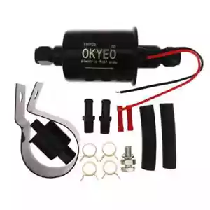 Low Pressure Electric Fuel Pump 12V Gas Diesel Inline pump 5-9PSI HEP-02A E8012S - Picture 1 of 14
