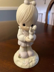 Precious Moments Figur 109886 Wishing You A Happy Easter 1987 - Bild 1 von 4