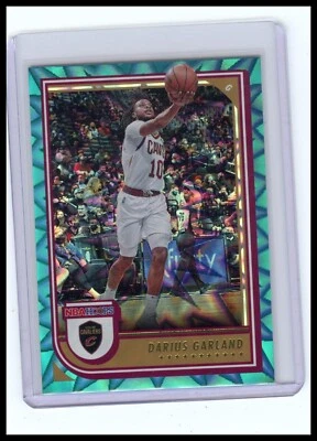 2022-23 Hoops #66 Darius Garland Teal Explosion - Image 1 of 2