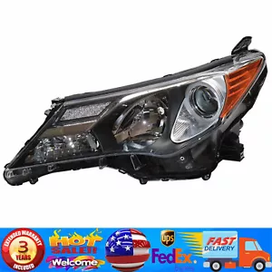 For 2013 2014 2015 Toyota RAV4 Halogen Headlight Headlamp Left Driver Side LH - Picture 1 of 15