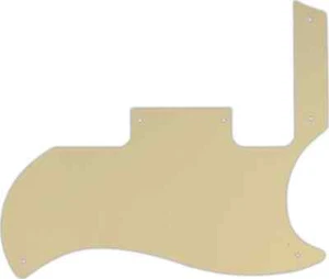 WD Custom Pickguard For Gibson 2010-2012 '60s Tribute SG Special #06T Cream Thin - Picture 1 of 1