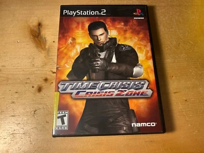 Time Crisis: Crisis Zone (Sony PlayStation 2, 2004) - CIB, Tested Ships Free !! - Image 1 of 4