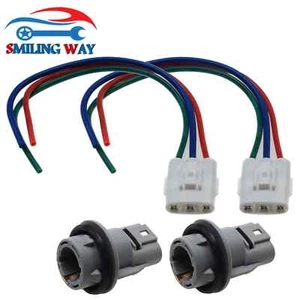 Headlight Light Bulb Socket Turn Signal Cable Plug Connector Set For Acura CL - Picture 1 of 26