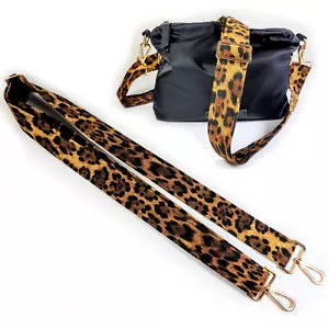 Bandolera Estampado Leopardo Estilo Guitarra Bolsa Correa - Estampado Guepardo Estilo Guitarra - Imagen 1 de 7