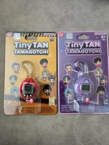 Bandai Namco: Tiny Tan Tamagotchi- Digital Virtual Pet Red & purple  BTS New - Picture 1 of 2