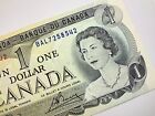 1973 Canada One 1 dollar billet non circulé BAL préfixe corbeau bouey FF886