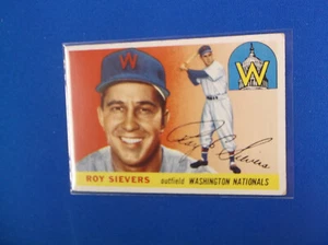 Roy Sievers 1955 Topps Baseball #16 en muy buen estado-excelente - Imagen 1 de 2